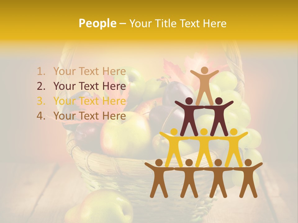 Wood Eating Autumn PowerPoint Template