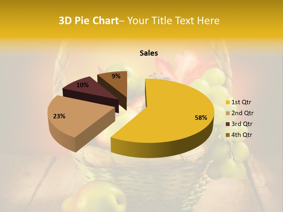 Wood Eating Autumn PowerPoint Template
