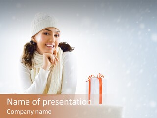 Seasonal Christmas December PowerPoint Template