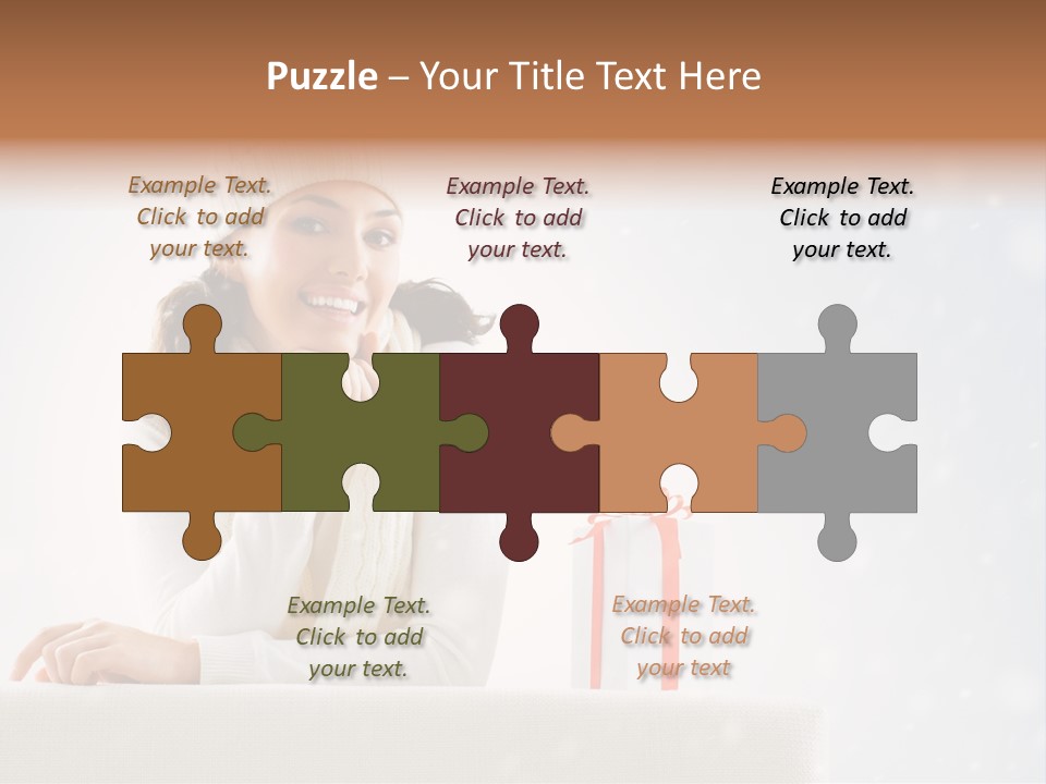 Seasonal Christmas December PowerPoint Template