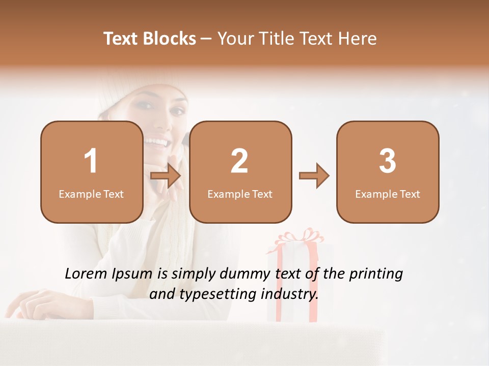Seasonal Christmas December PowerPoint Template