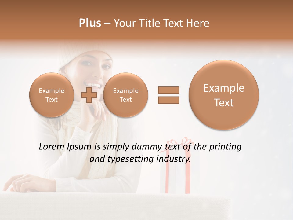 Seasonal Christmas December PowerPoint Template
