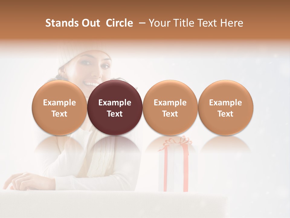 Seasonal Christmas December PowerPoint Template