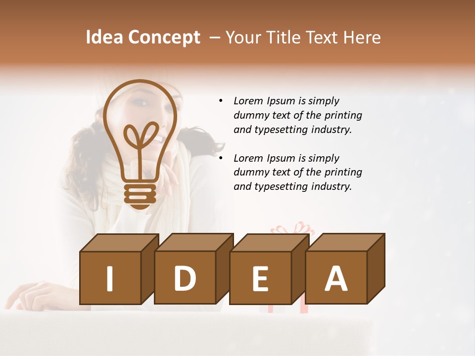 Seasonal Christmas December PowerPoint Template