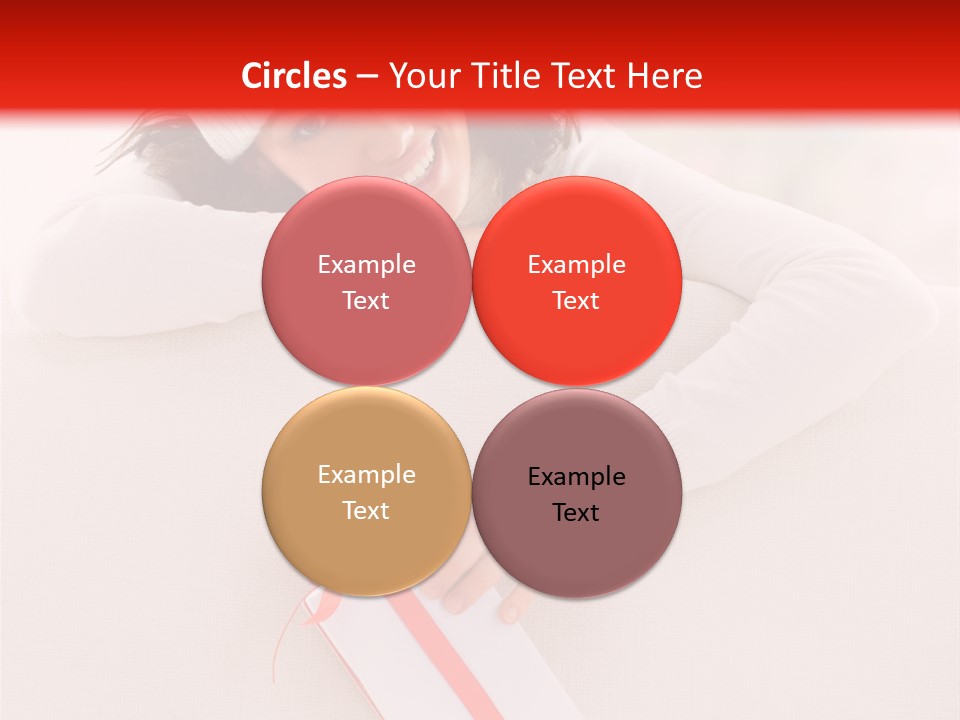 Sofa Box Happiness PowerPoint Template