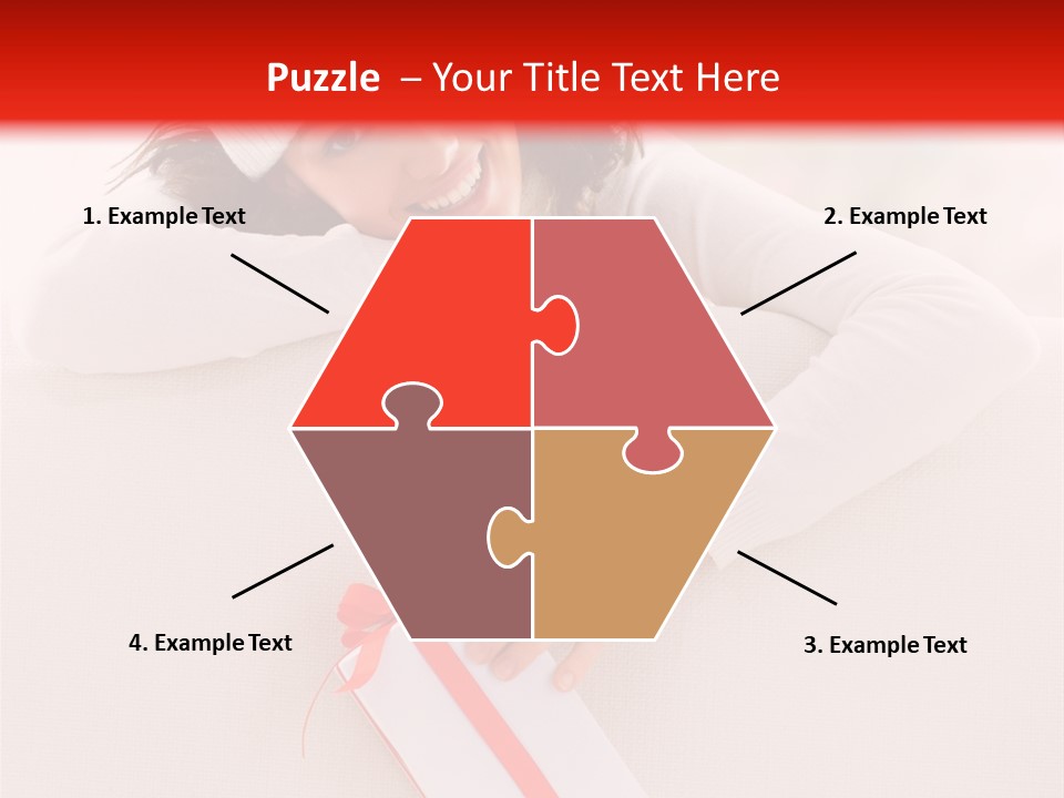 Sofa Box Happiness PowerPoint Template