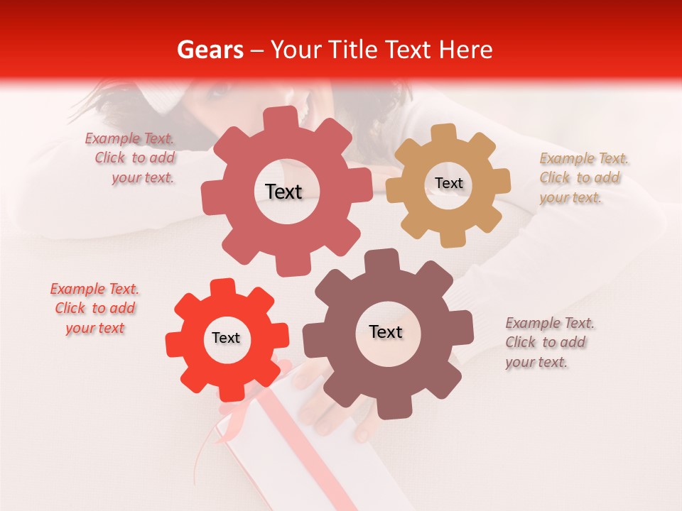 Sofa Box Happiness PowerPoint Template