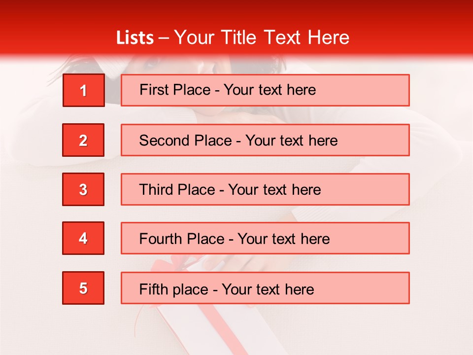 Sofa Box Happiness PowerPoint Template