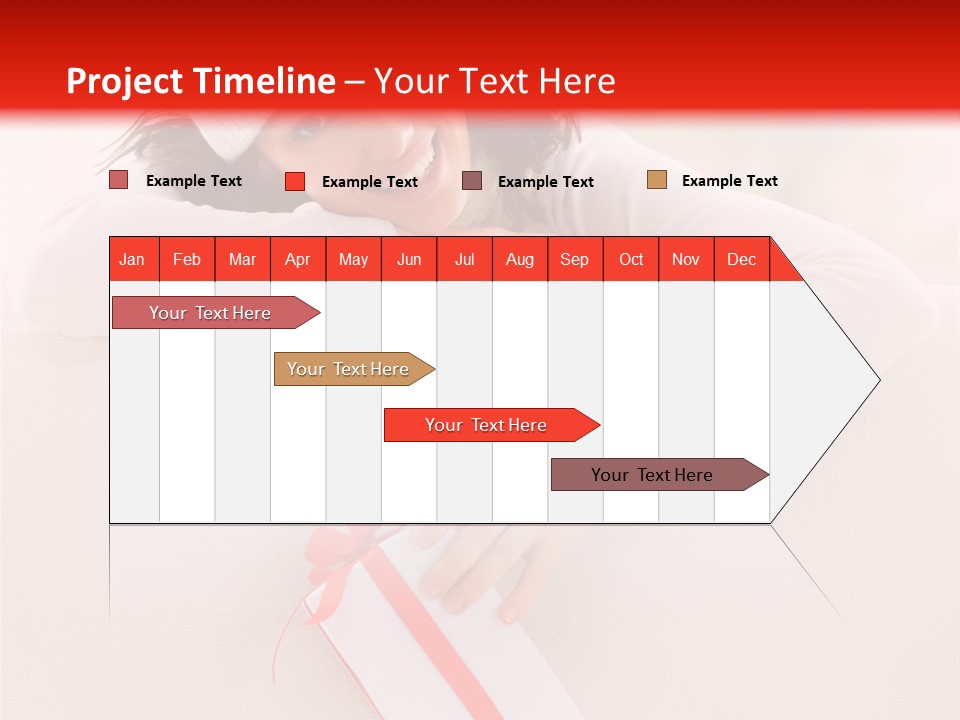 Sofa Box Happiness PowerPoint Template