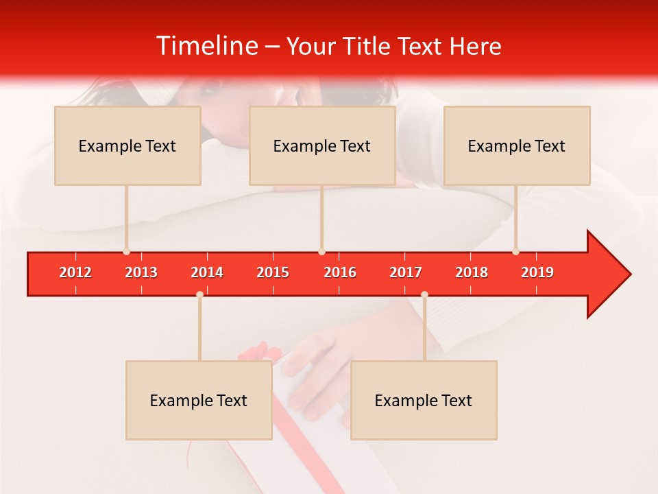 Sofa Box Happiness PowerPoint Template