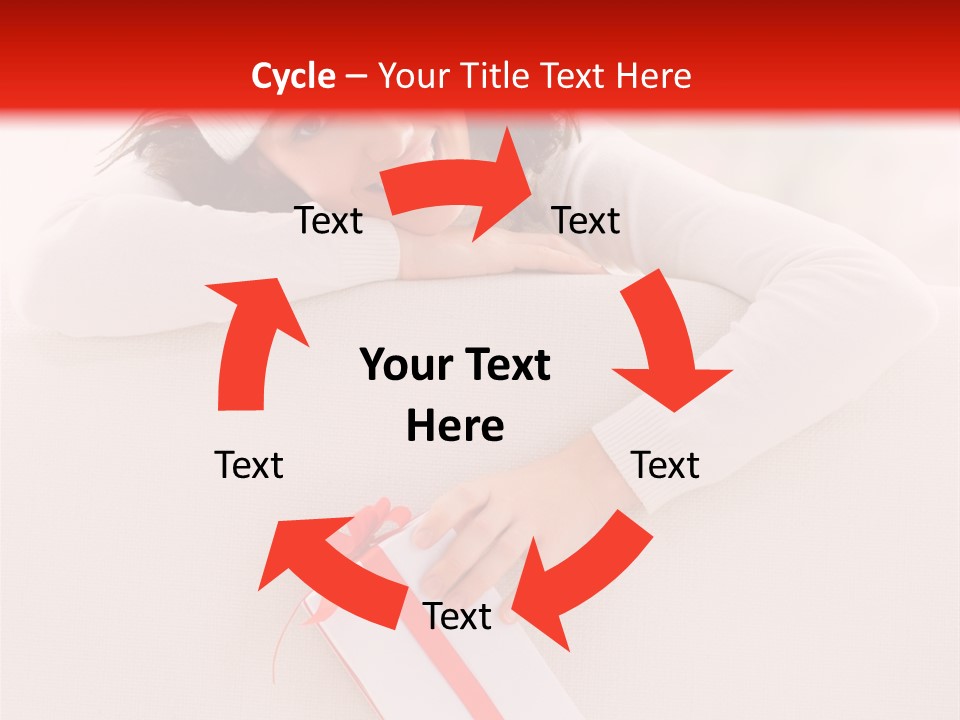 Sofa Box Happiness PowerPoint Template