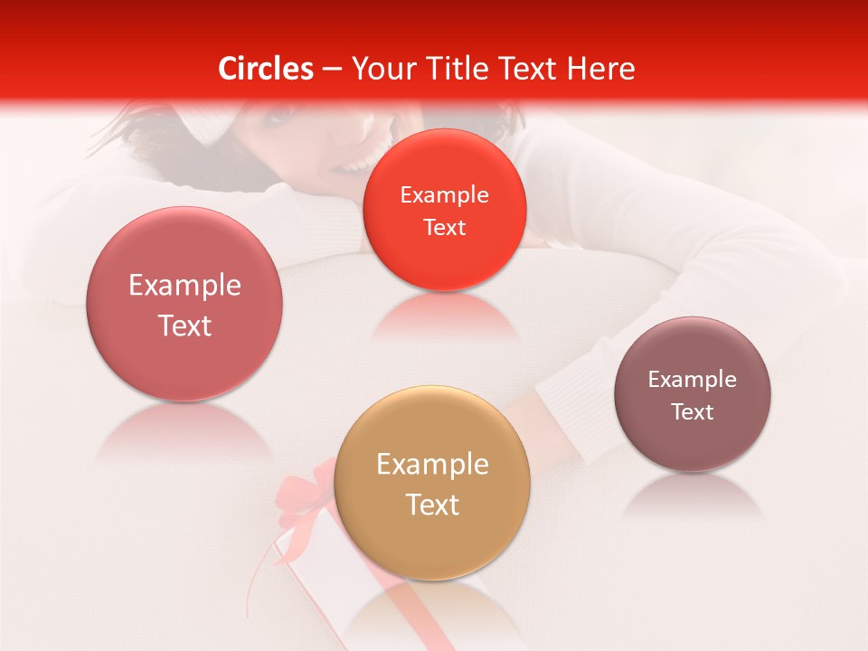 Sofa Box Happiness PowerPoint Template