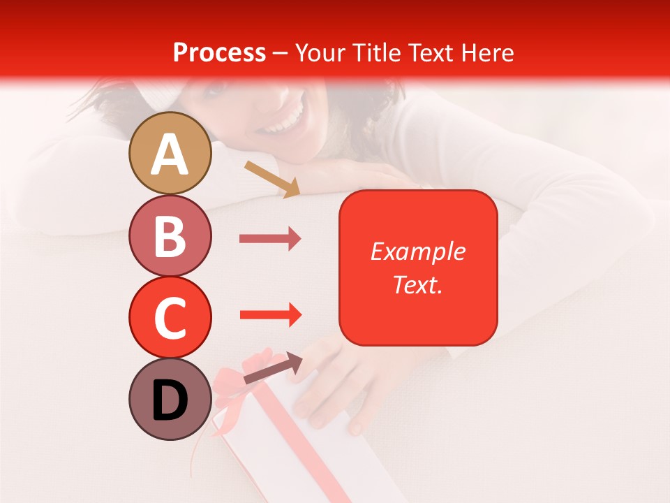 Sofa Box Happiness PowerPoint Template