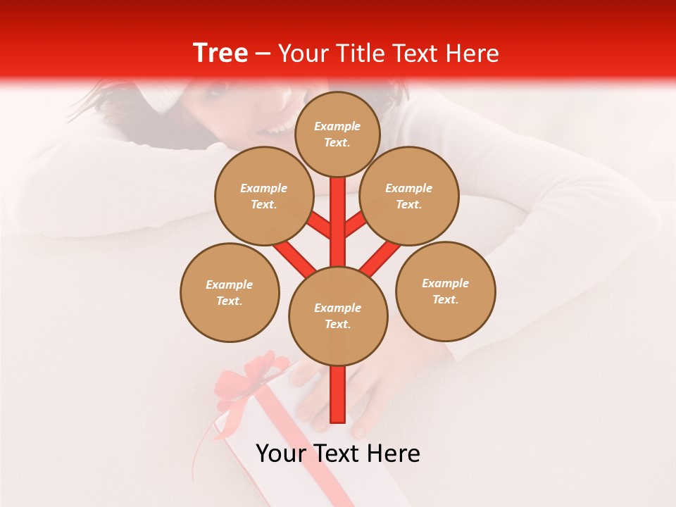 Sofa Box Happiness PowerPoint Template