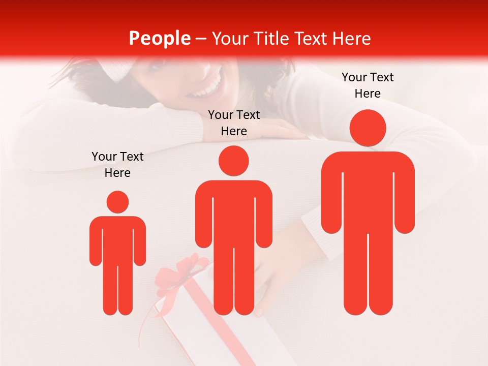 Sofa Box Happiness PowerPoint Template