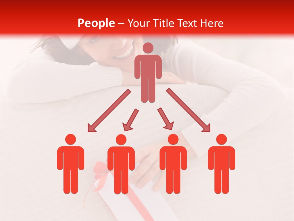 Sofa Box Happiness PowerPoint Template