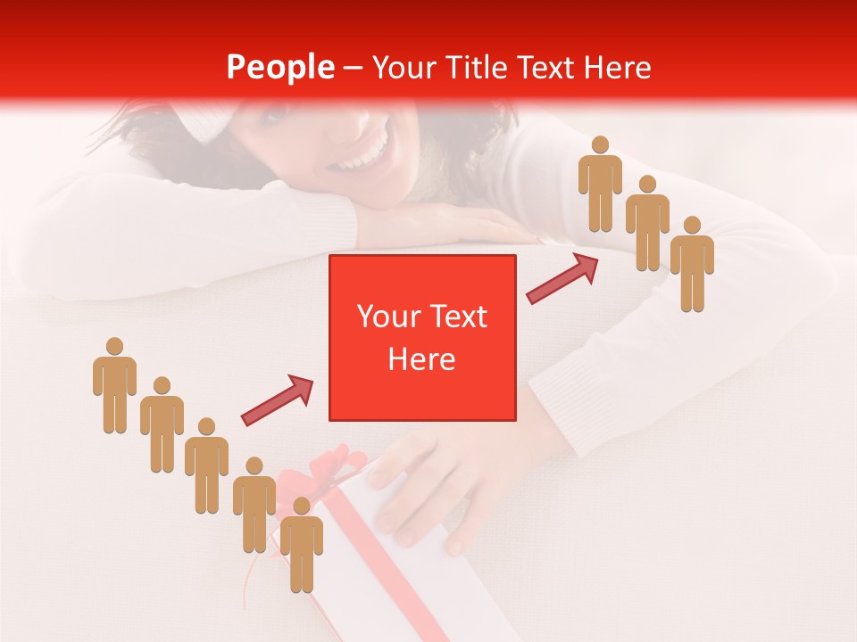 Sofa Box Happiness PowerPoint Template