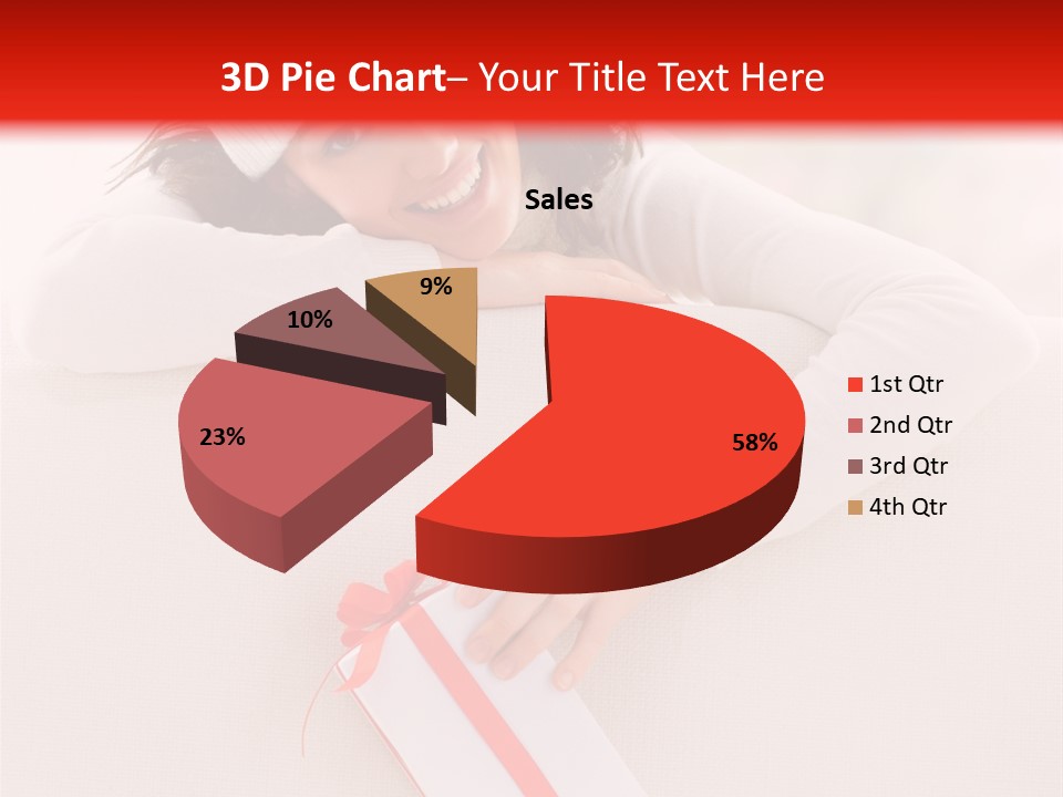 Sofa Box Happiness PowerPoint Template