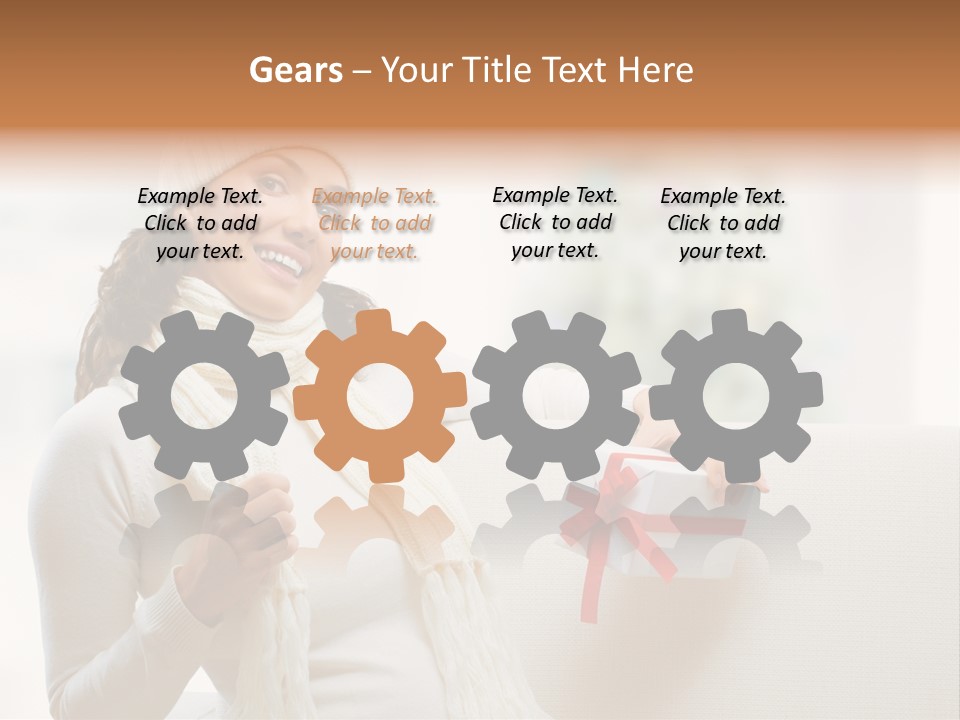 People  Sofa PowerPoint Template