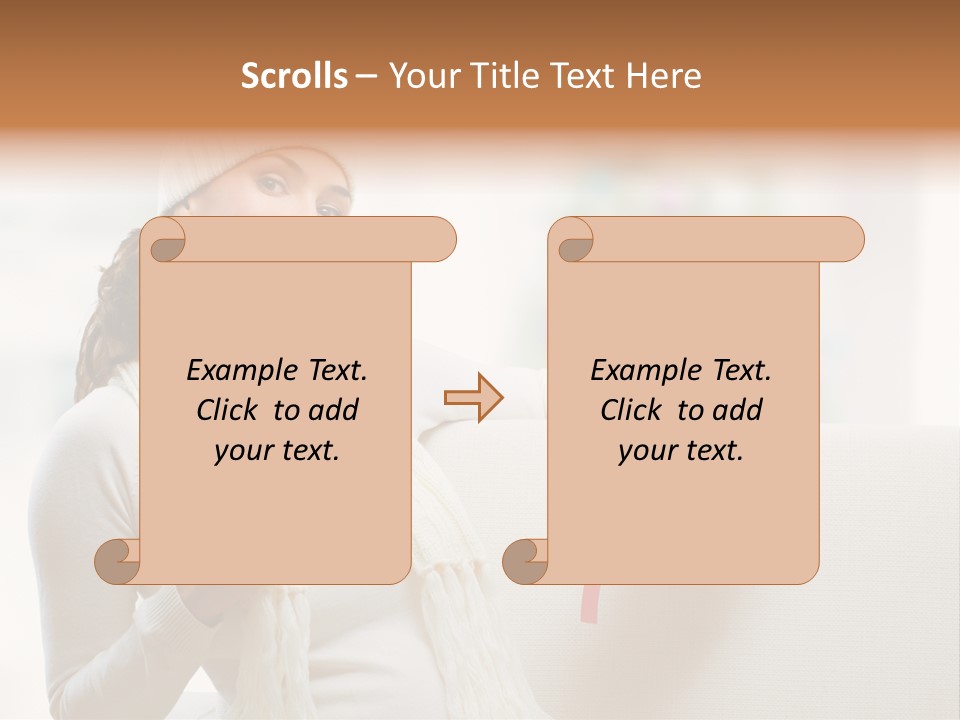 People  Sofa PowerPoint Template
