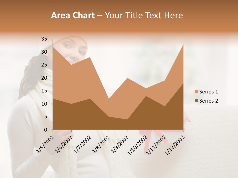 People  Sofa PowerPoint Template
