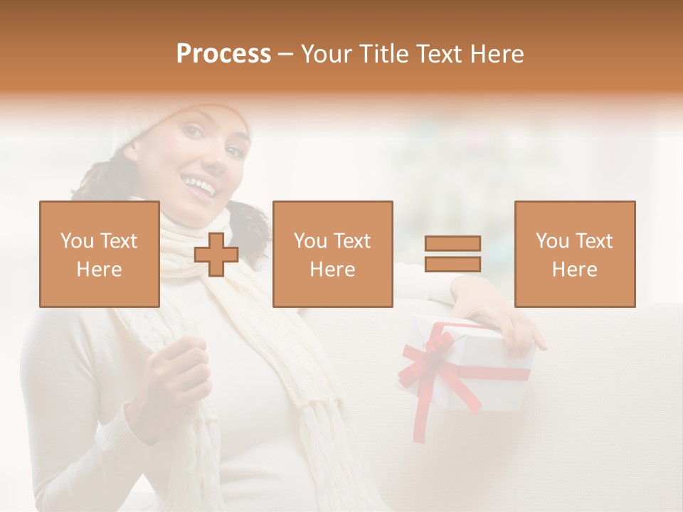 People  Sofa PowerPoint Template