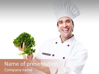 Positive Smiling Profession PowerPoint Template