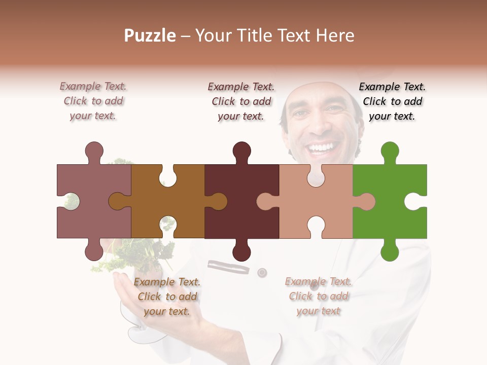 Positive Smiling Profession PowerPoint Template