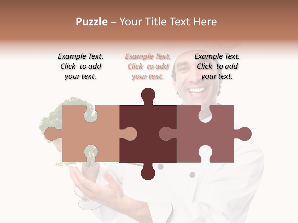 Positive Smiling Profession PowerPoint Template