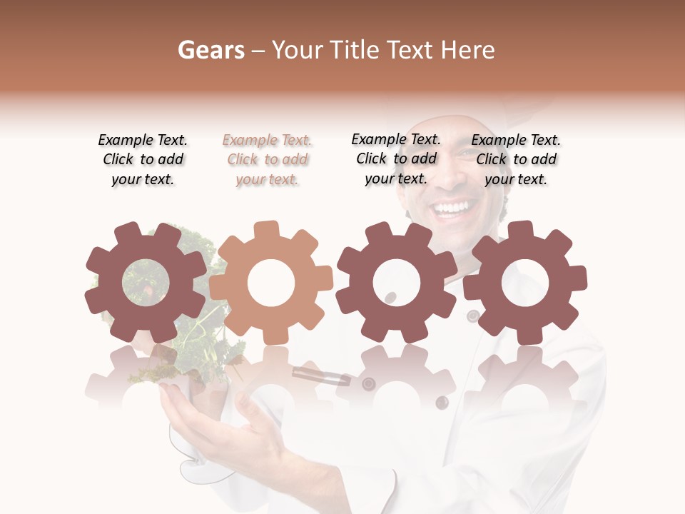 Positive Smiling Profession PowerPoint Template