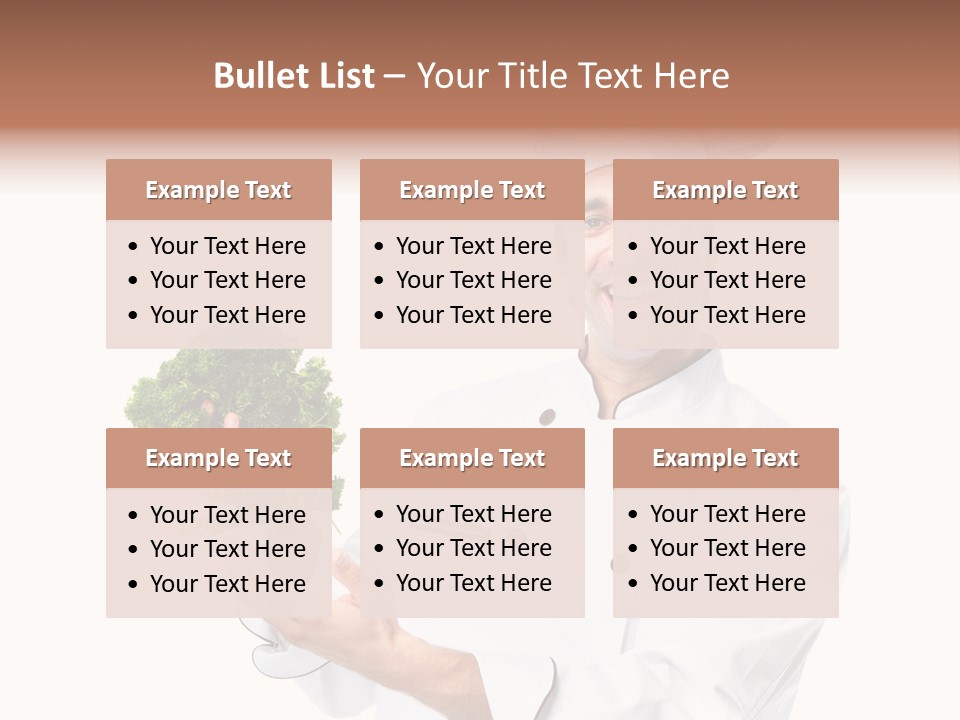 Positive Smiling Profession PowerPoint Template