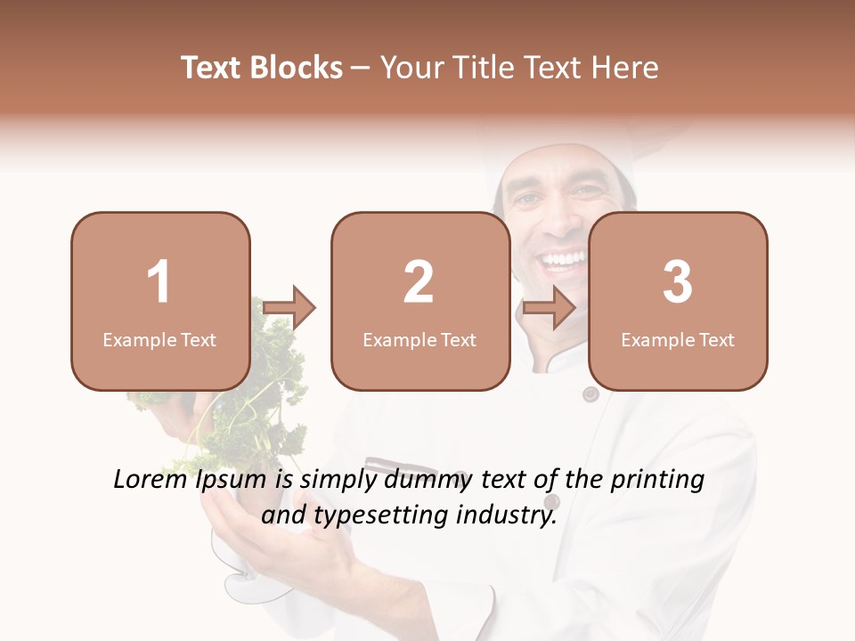 Positive Smiling Profession PowerPoint Template