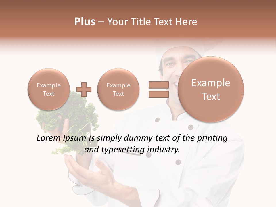 Positive Smiling Profession PowerPoint Template