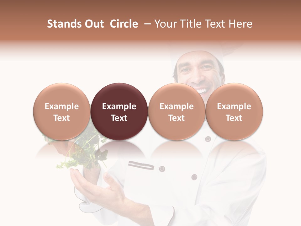 Positive Smiling Profession PowerPoint Template