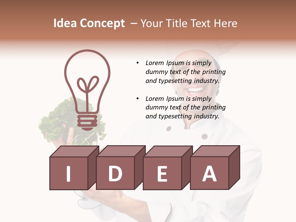 Positive Smiling Profession PowerPoint Template