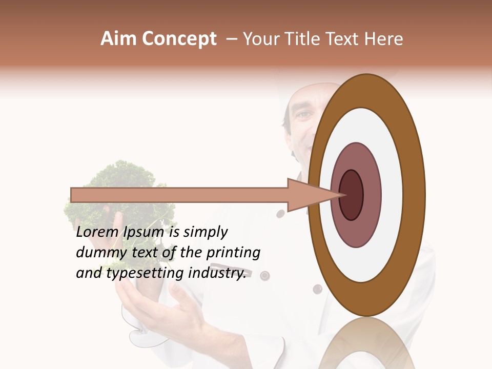 Positive Smiling Profession PowerPoint Template