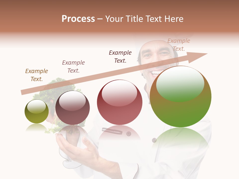 Positive Smiling Profession PowerPoint Template
