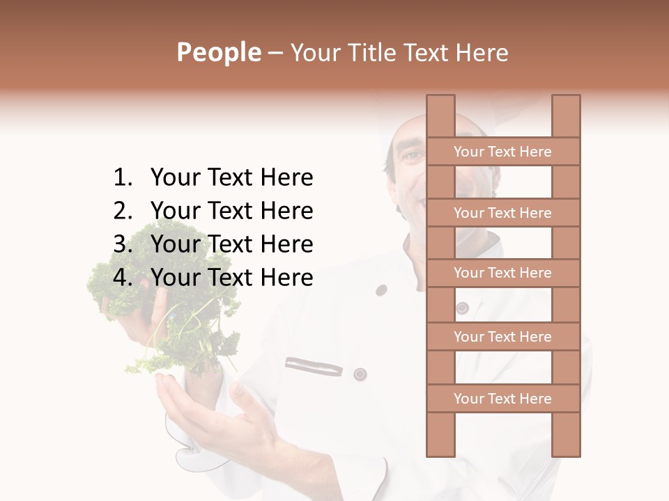 Positive Smiling Profession PowerPoint Template