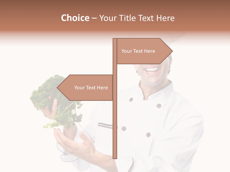 Positive Smiling Profession PowerPoint Template