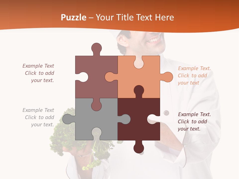 Adult People Isolated PowerPoint Template