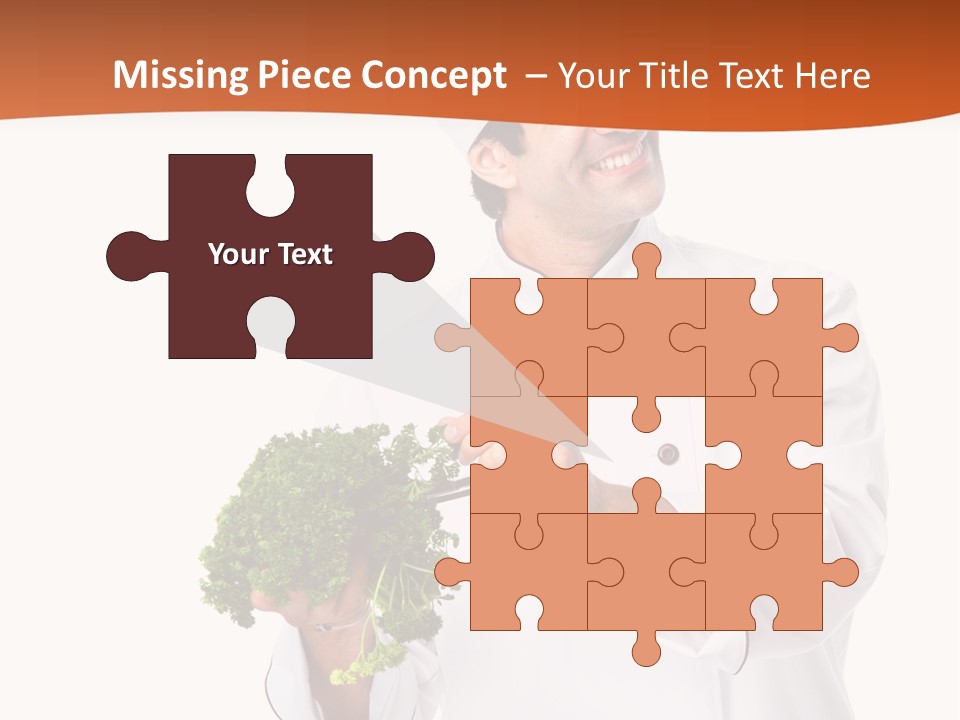 Adult People Isolated PowerPoint Template