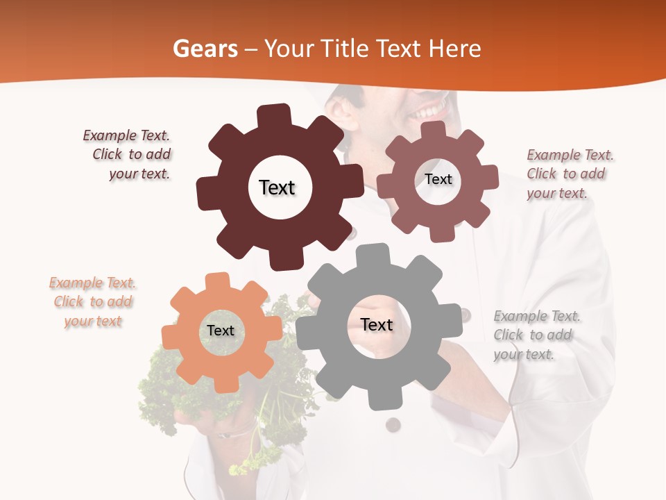 Adult People Isolated PowerPoint Template