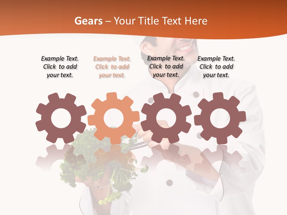 Adult People Isolated PowerPoint Template