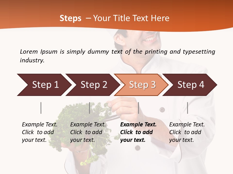 Adult People Isolated PowerPoint Template