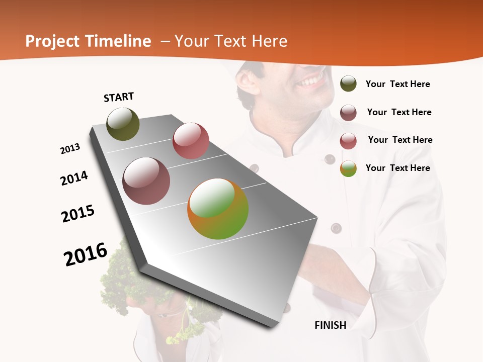 Adult People Isolated PowerPoint Template
