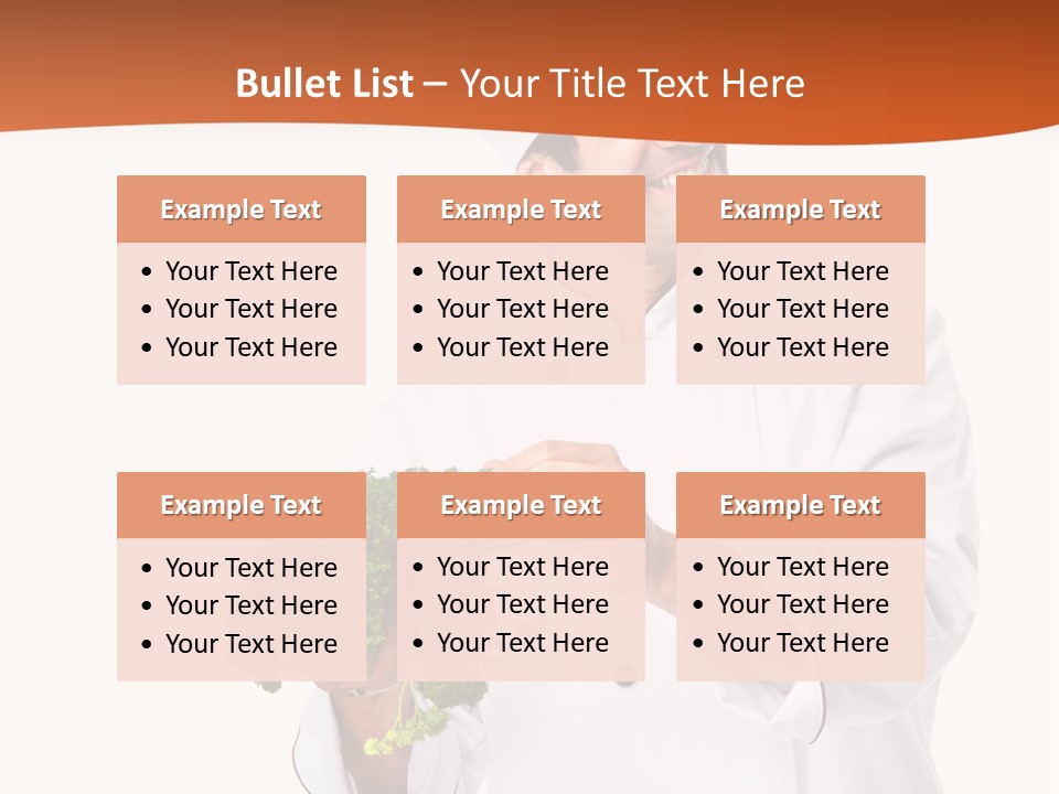 Adult People Isolated PowerPoint Template