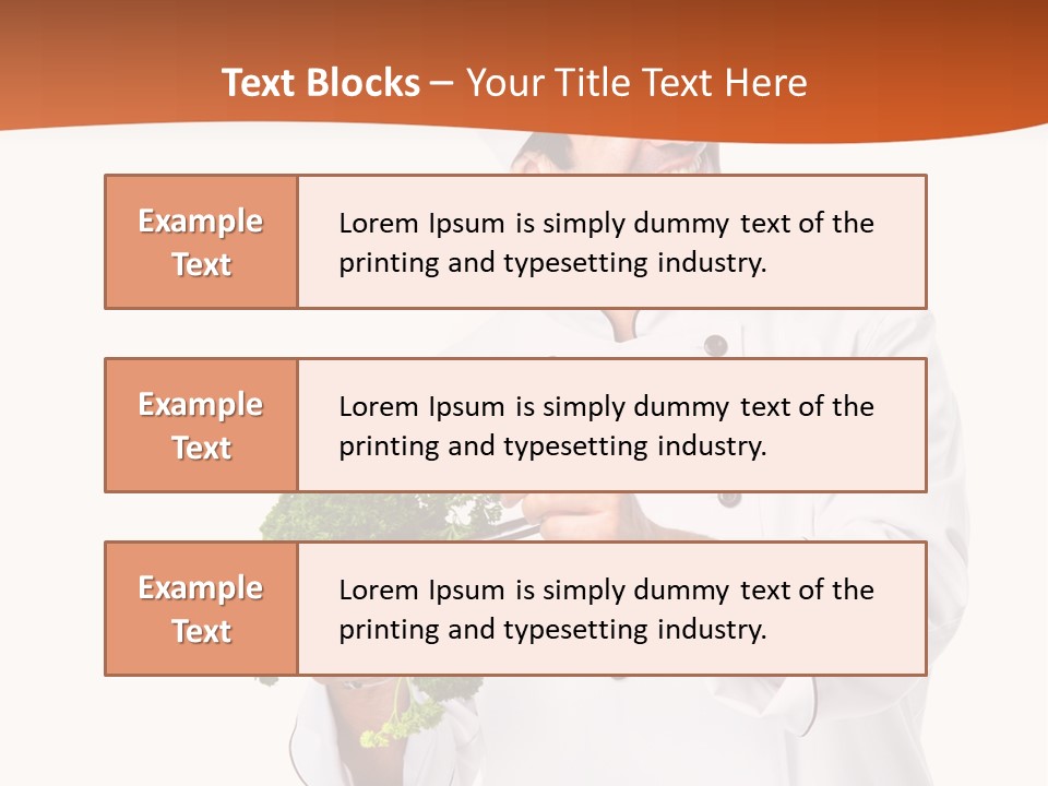 Adult People Isolated PowerPoint Template