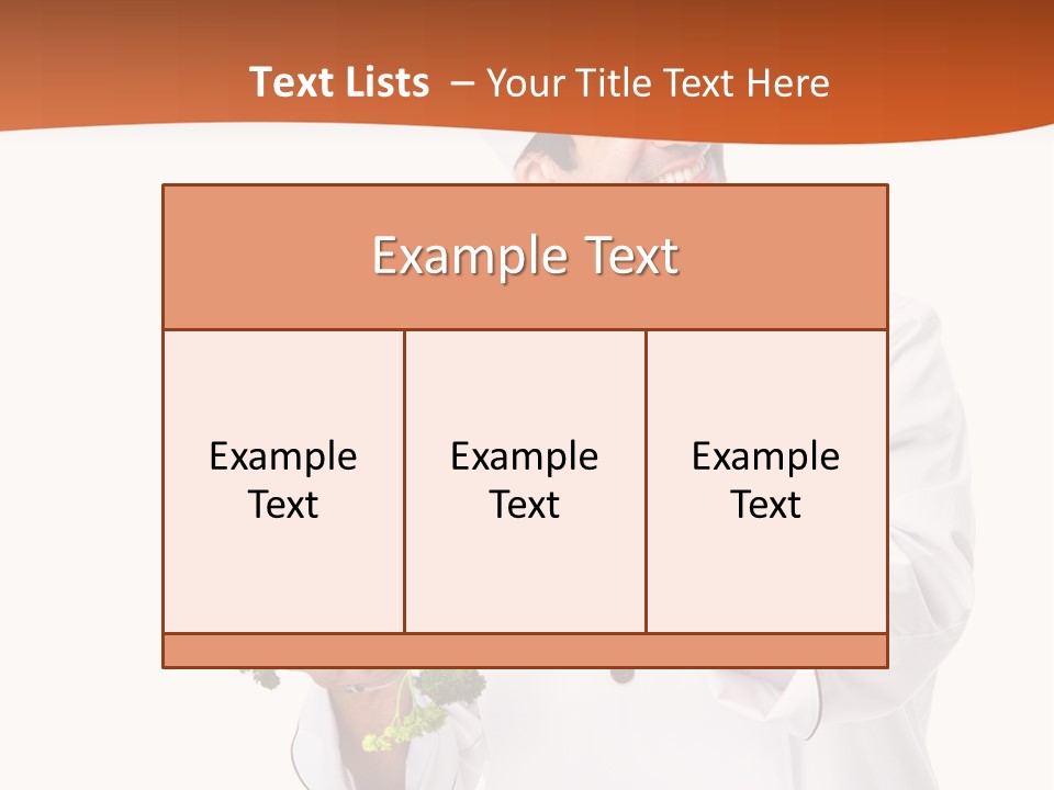 Adult People Isolated PowerPoint Template
