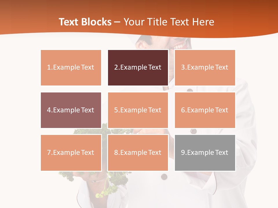 Adult People Isolated PowerPoint Template