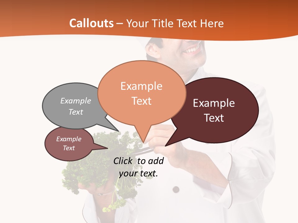 Adult People Isolated PowerPoint Template